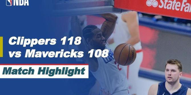 VIDEO: Highlights NBA Playoffs, Dallas Mavericks Telan Kekalahan dari LA Clippers 108-118