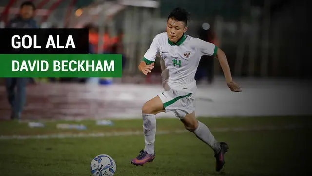 VIDEO: Tendangan Ala David Beckham dan Coutinho Warnai Pesta Gol Timnas U-19