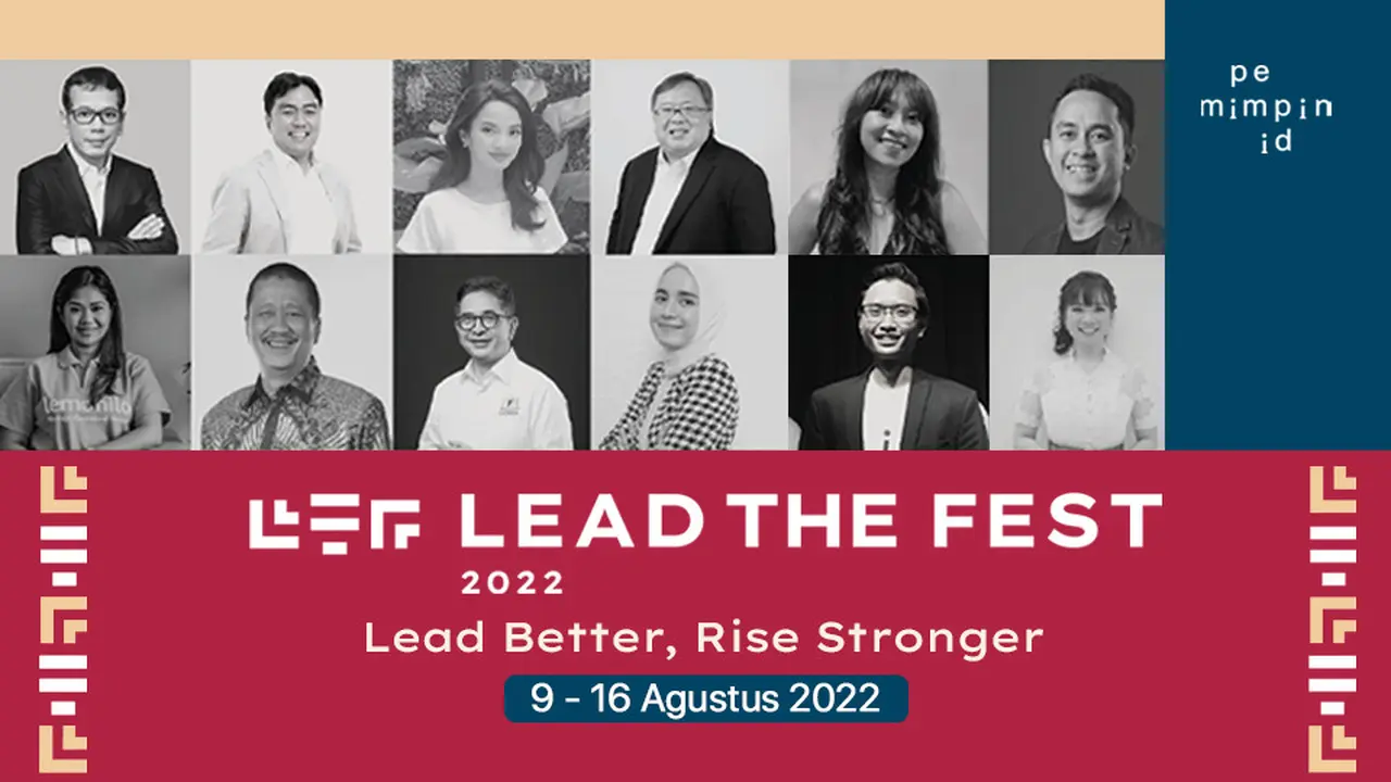 Saksikan Lead The Fest 2022 di Vidio, Kembalinya Festival Kepemimpinan