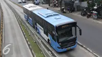 Bus Transjakarta (Liputan6.com/Immanuel Antonius)