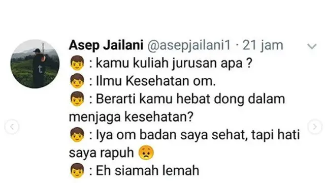 jurusan kuliah (foto: IG/@dramatwitter.id)