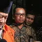 Bupati Lampung Selatan Zainudin Hasan ditahan KPK. (Liputan6.com/Faizal Fanani)