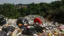 Tempat Pembuangan Akhir (TPA) Sampah liar di Cinere tersebut sudah ditutup warga sejak 24 Agustus 2024 lalu. (merdeka.com/Arie Basuki)