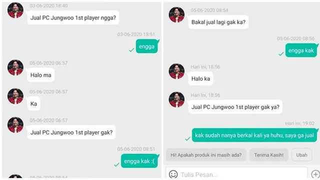 6 Chat Menyebalkan dari Penjual dan Pembeli saat Pesan Barang Ini Bikin Geregetan
