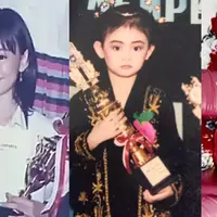 Berikut potret artis saat masih kecil memegang piala. Penampilannya masih terlihat polos hingga membuat banyak orang gemas. Memegang piala atau penghargaan yang didapat. Berikut beberapa potretnya. [dok. Instagram]