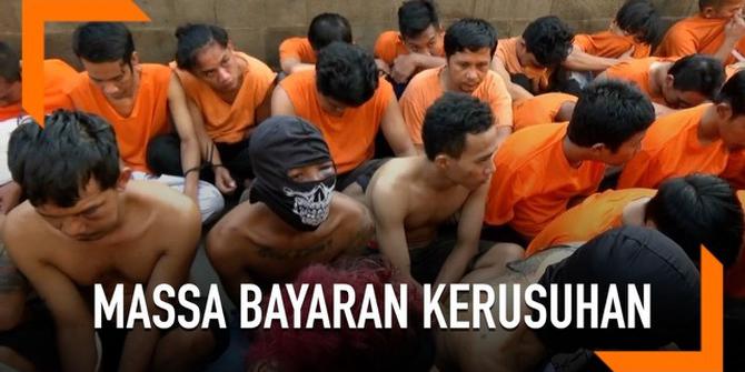 VIDEO: 183 Perusuh di Tanah Abang Diduga Massa Bayaran