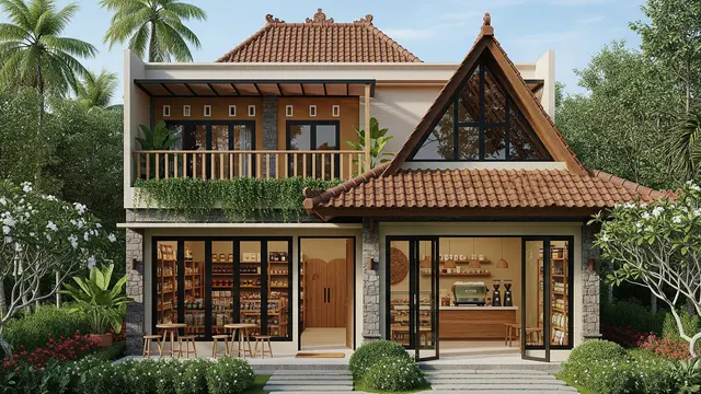 Desain Rumah Kecil tapi Nyaman untuk Usaha