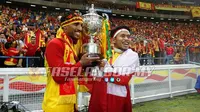 Andik Vermansah berencana menggelar syukuran saat pulang kampung ke Jember seusai memenangi Piala Malaysia bersama Selangor FA. (Selangor FA Facebook)