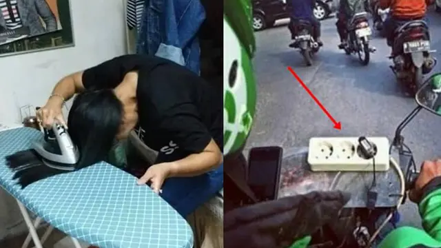 11 Potret Nyeleneh Orang Indonesia Pakai Barang Elektronik, Bikin Nyengir Geli