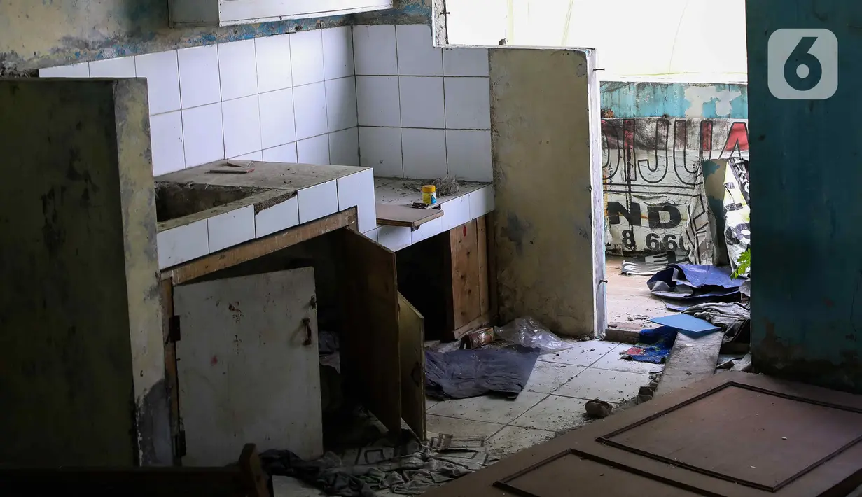Rusunawa yang kosong memberikan peluang bagi pihak tidak bertanggung jawab untuk menjarah barang. (Liputan6.com/Herman Zakharia)