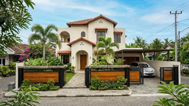 Model Pagar Mediterania Minimalis