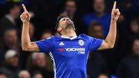 Striker Chelsea asal Spanyol, Diego Costa. (AFP/Glyn Kirk)