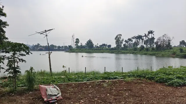 Situ Tujuh Muara yang akan berdampingan dengan Taman Alun-Alun Hutan Kota Depok, Kecamatan Sawangan, Kota Depok.