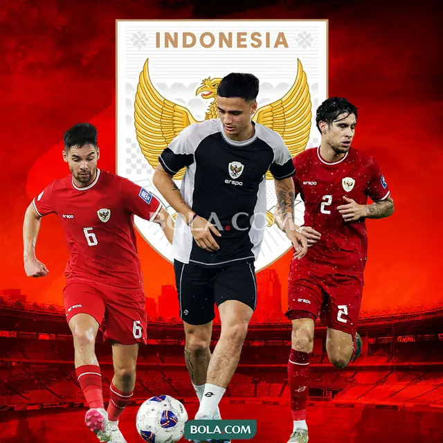 Timnas Indonesia - Sandy Walsh, Eliano Reijnders, Kevin Diks