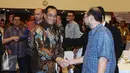 Menteri Perhubungan, Budi Karya Sumadi (tengah) saat menghadiri seminar dan bedah buku Jokoway di Jakarta, Kamis (27/10). Seminar bertema Era Nawacita dan Relevansi Kepemimpinan Multidimensi. (Liputan6.com/Helmi Fithriansyah)