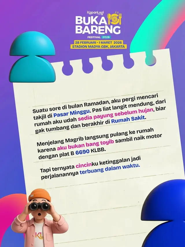 Petunjuk soal Pengisi Acara KLBB 2026