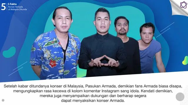 [Bintang] 5 Fakta Konser Armada di Malaysia Ditunda