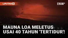 Mauna Loa, Gunung Berapi Aktif Terbesar Meletus untuk Pertama Kalinya dalam 40 Tahun