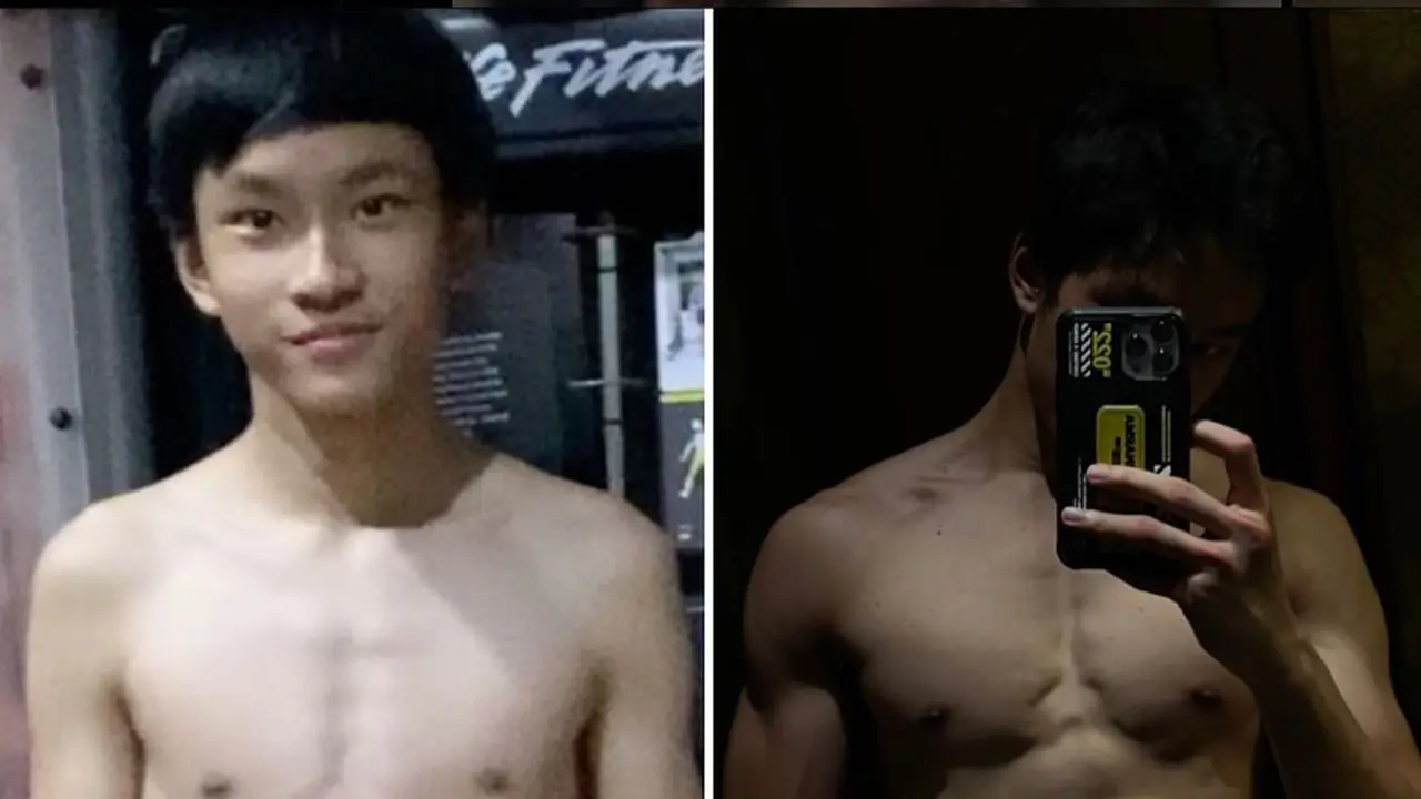 Transformasi Azka Corbuzier (Instagram/azkacorbuzier)