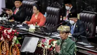 Banner Infografis Pidato Kenegaraan Jokowi dan Nota Keuangan di Sidang Tahunan MPR dan Sidang Bersama DPR-DPD 16 Agustus 2022. (Liputan6.com/Johan Tallo)