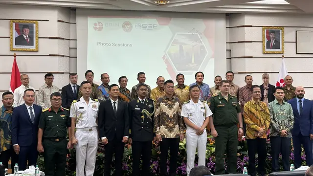 Forum Bisnis Industri Strategis Berbasis Riset dan Inovasi di Kawasan Puspiptek, Serpong, Senin (21/4/2025). (Liputan6.com/Benedikta Miranti)