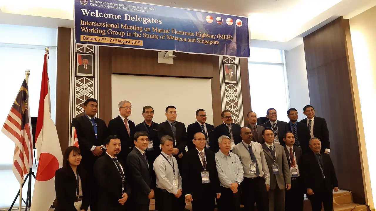 Indonesia menggelar pertemuan Marine Electronic Highway (MEH) Working Group Intersessional.