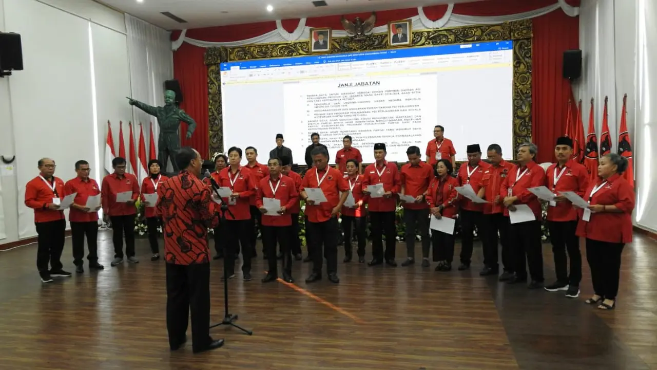 pengurus PDIP DKI Jakarta