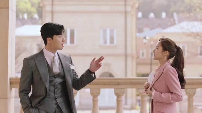 What's Wrong with Secretary Kim yang dibintangi Warganet juga menggali bukti tentang kebenaran kabar hubungan asmara Park Seo Joon dan Park Min Young. (Foto: YouTube.com)