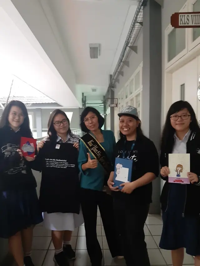 Remaja ini hibur anak penderita kanker lewat karyanya