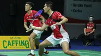 Fajar Alfian/Yeremia Erich Yoche Yacob Rambitan bermain di PBSI Home Tournament, Rabu (24/6/2020). (PBSI)