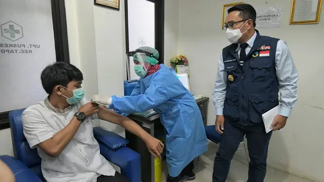 Simulasi Vaksinasi COVID-19 di Depok