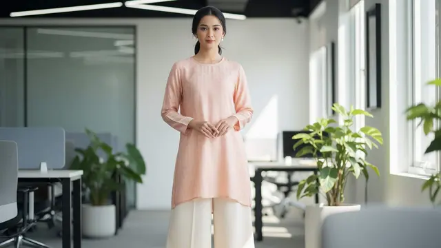 Ide Mix and Match Baju Lebaran untuk Dipakai ke Kantor