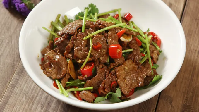 tumis daging kambing kecap