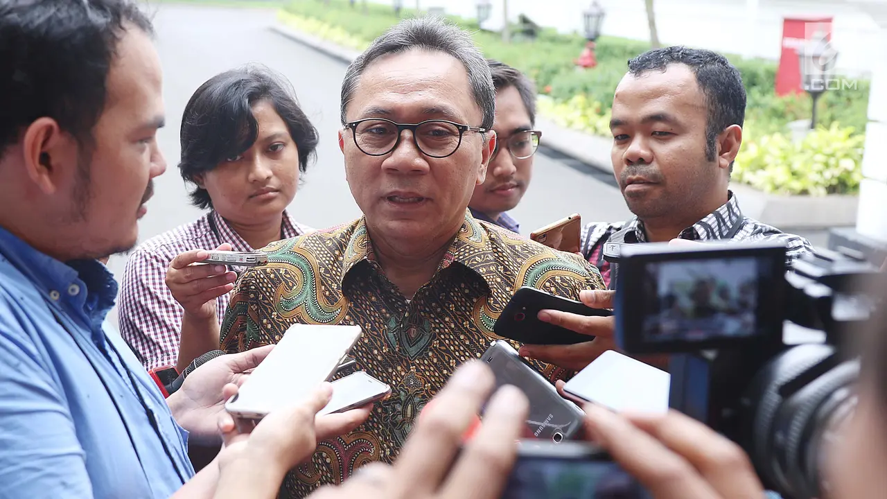 Zulkifli Hasan Temui Presiden Jokowi di Istana