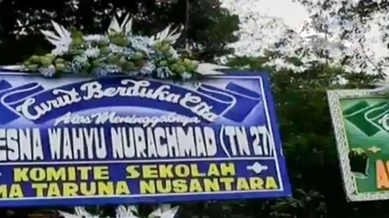 Duka Korban Pembunuhan Siswa Taruna