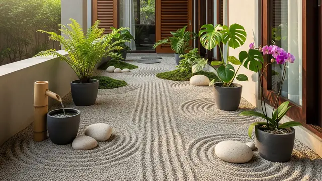 Model Teras Rumah Sempit Lebar 1 Meter, Fungsi Ganda untuk Kebun (AI)
