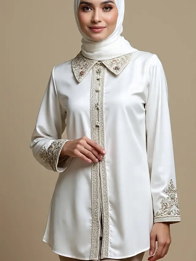 Brokat Satin 2025 untuk Hijabers