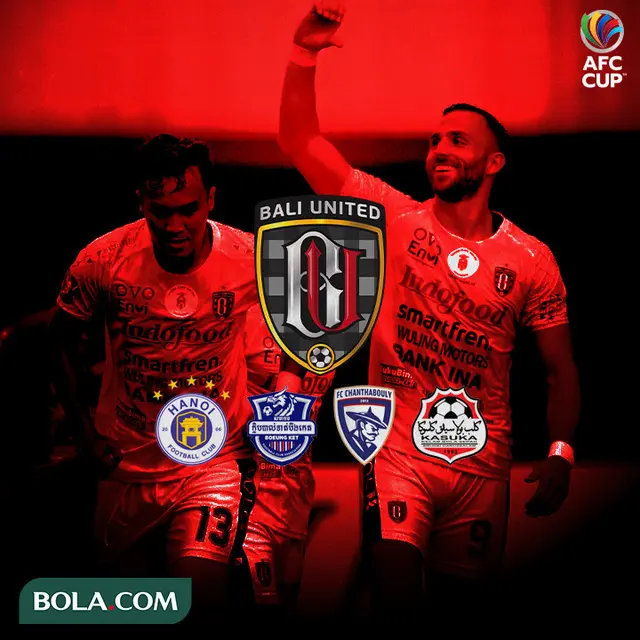 AFC Cup - Ilustrasi Lawan Bali United
