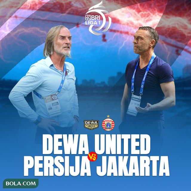 BRI Liga 1 - Duel Pelatih - Persija Jakarta Vs Dewa United - Thomas Doll Vs Jan Olde Riekerink