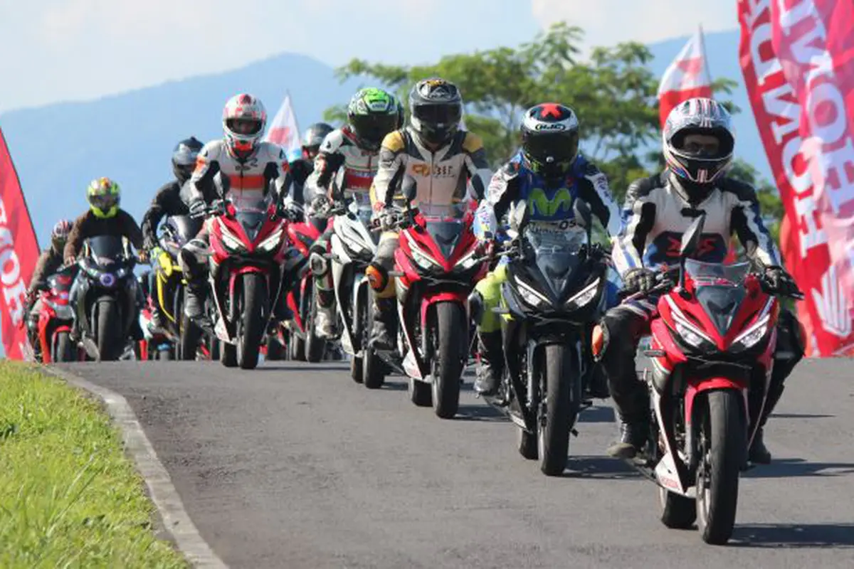 All New Honda CBR 150R Track Day Tasikmalaya Diserbu Anak Klub