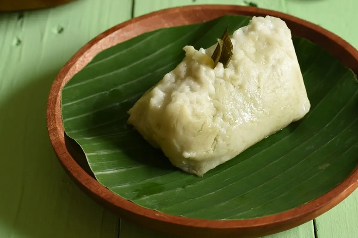 resep jajanan bungkus daun pisang santan