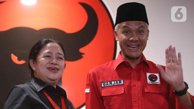 Bersama Puan Maharani, Bacapres PDIP Ganjar Pranowo Minta Kader Menangkan Pilpres 2024