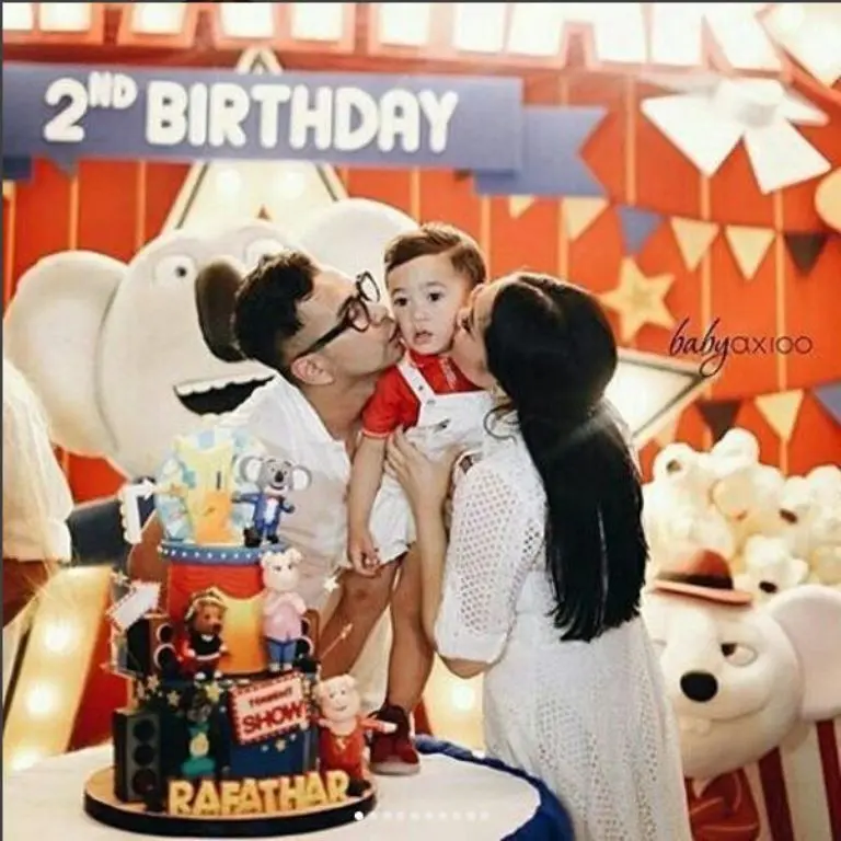 Raffi Ahmad rayakan ulangtahun anaknya ke-2 (Foto: Instagram)