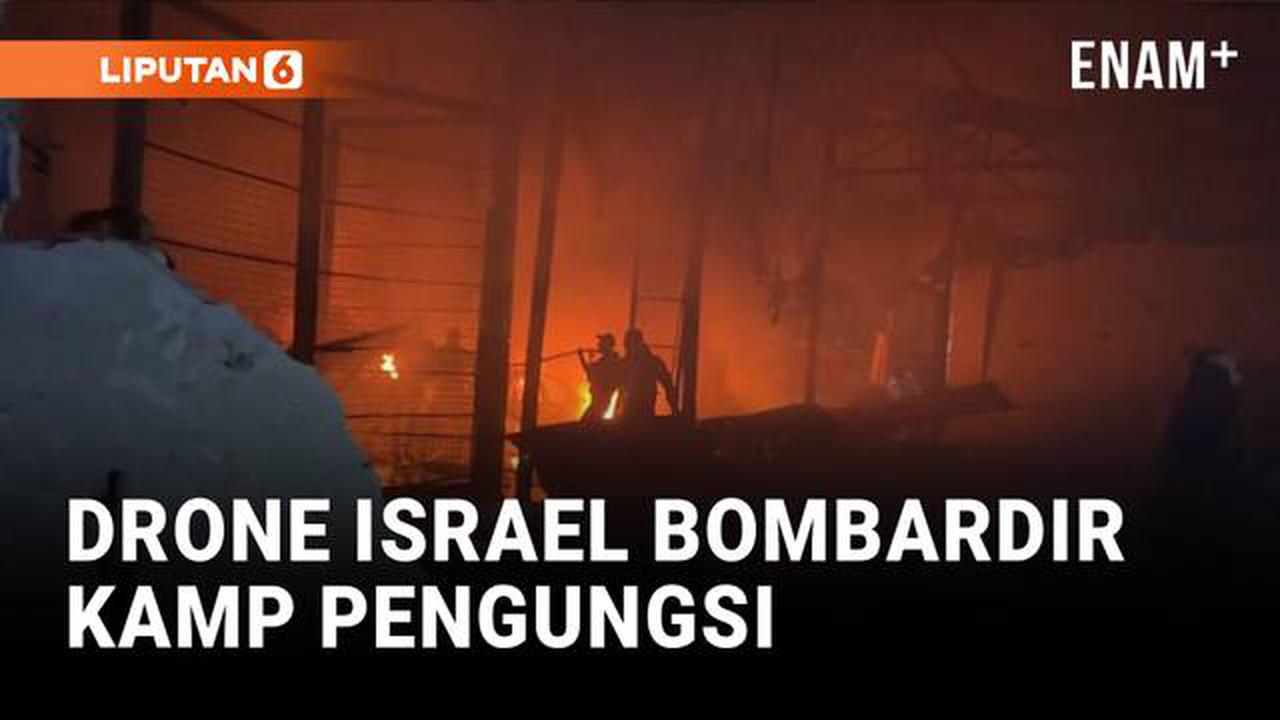 Drone Israel Hantam Kamp Palestina di Lebanon, 13 Nyawa Melayang