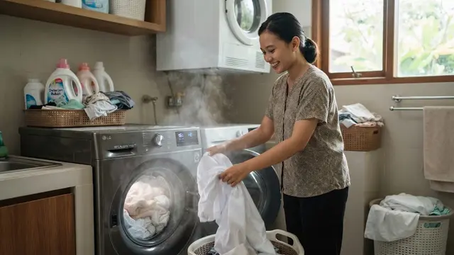 Cuci Pakaian dengan Suhu Tinggi (Heat Treatment)