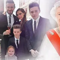 Beckham & Queen Elizabeth
