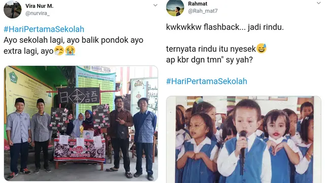 Kegiatan Hari Pertama Sekolah