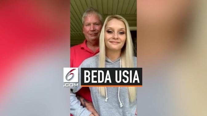 VIDEO Pasangan Beda  Usia  32 Tahun Jatuh Cinta  di Kedai 