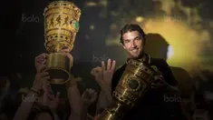 Legenda Jerman, Karl-Heinz Riedle, wawancara dengan Redaksi Bola.com di Hotel Sultan pada Senin (9/10/2017), kedatangannya ke Indonesia untuk mempromosikan Borussia Dortmund. (Bola.com/Vitalis Yogi Trisna)