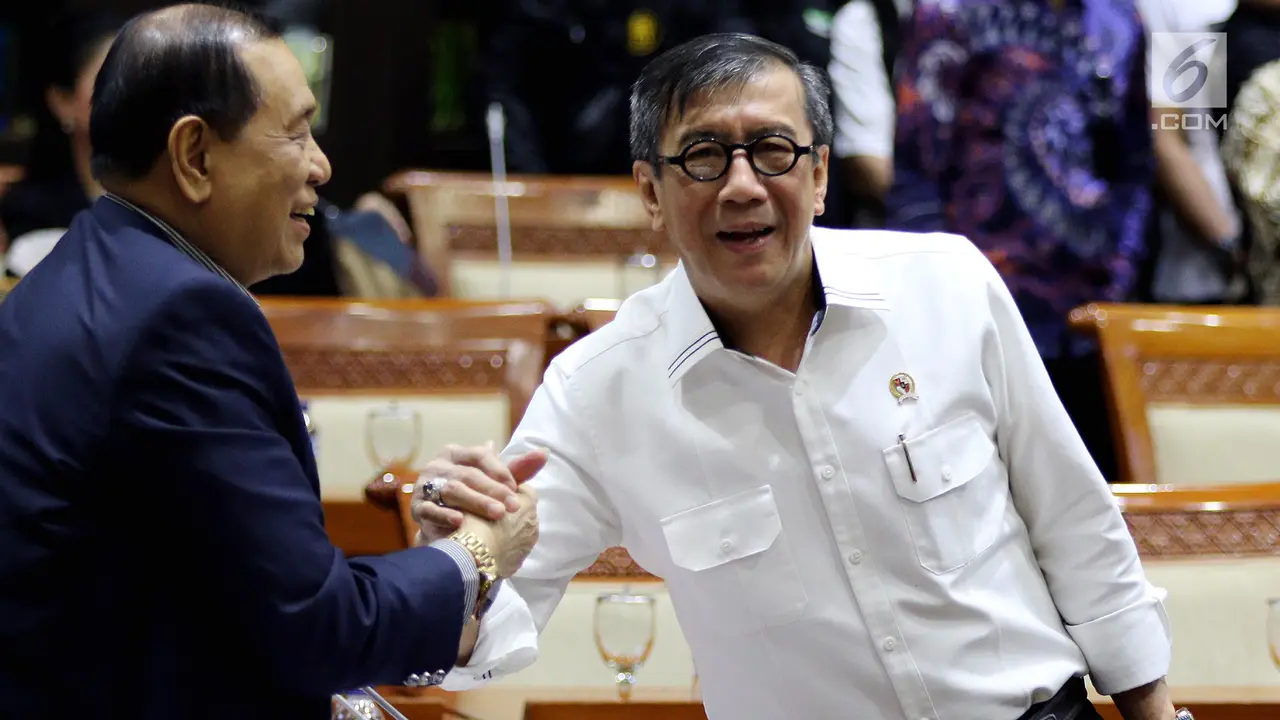 Bahas Anggaran Menkumham dan Jakasa Agung Rapat Dengan Komisi III DPR